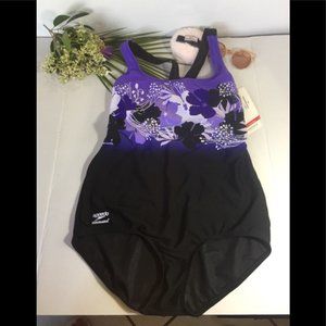 NWT One Piece Speedo Swimsuit-Size 12